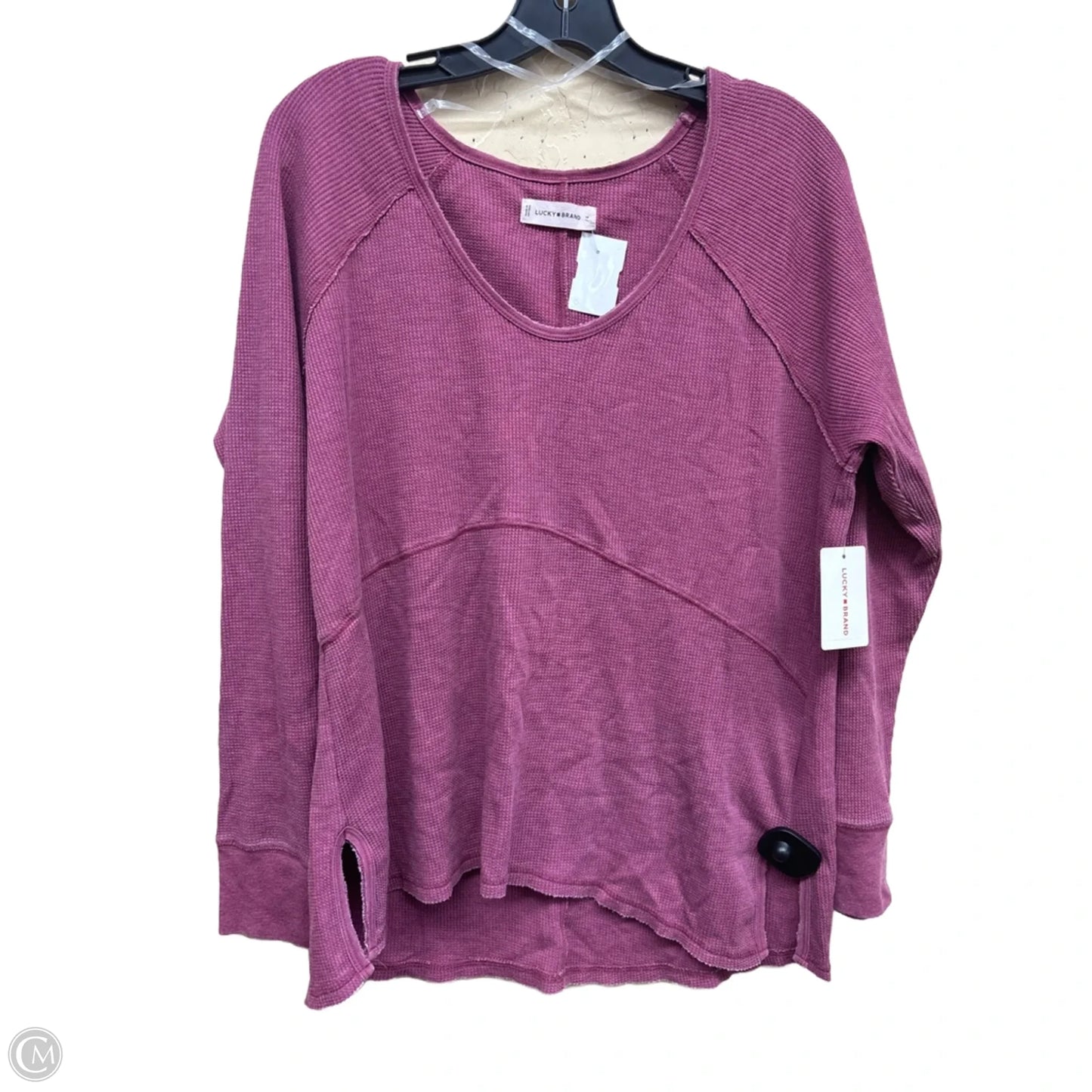 Top Long Sleeve By Lucky Brand In Purple, Size: M