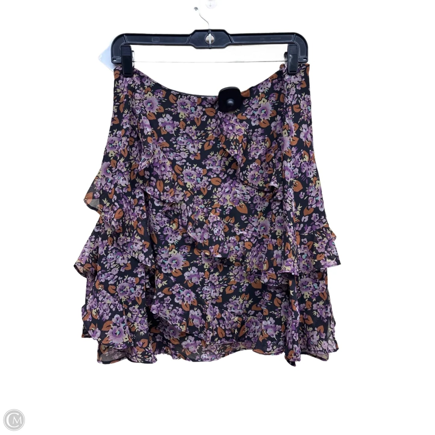 Skirt Mini & Short By Lauren By Ralph Lauren In Floral Print, Size: 14