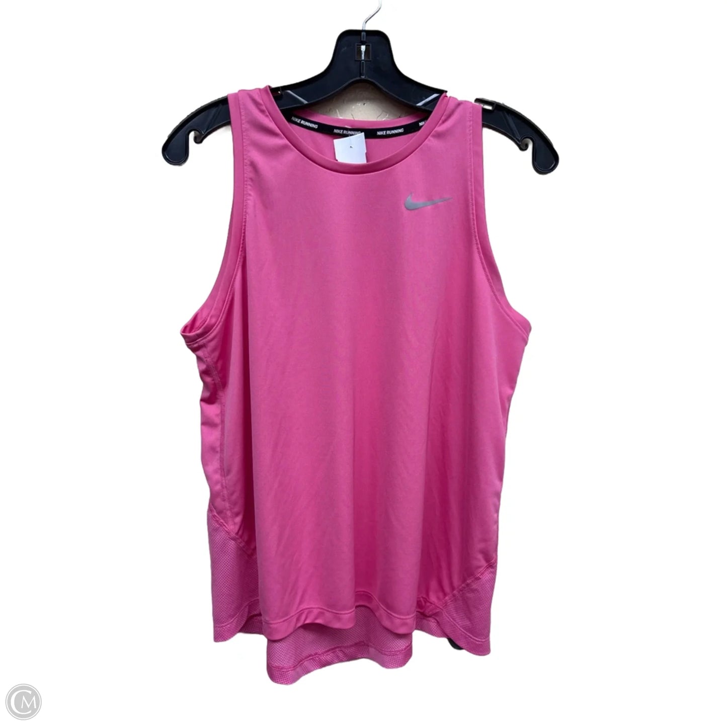 Athletic Tank Top By Nike In Pink, Size: L