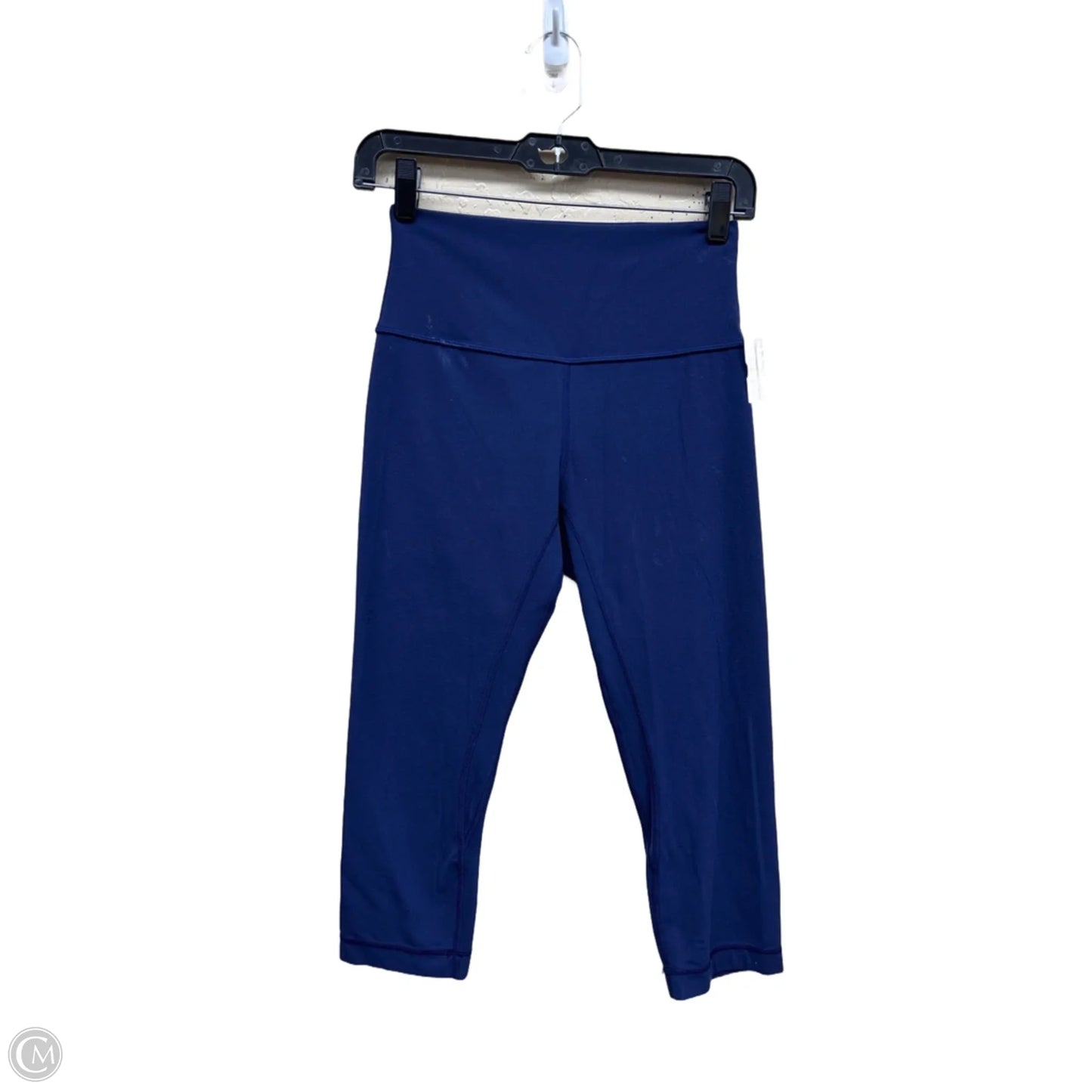 Athletic Capris By Lululemon In Navy, Size: 6