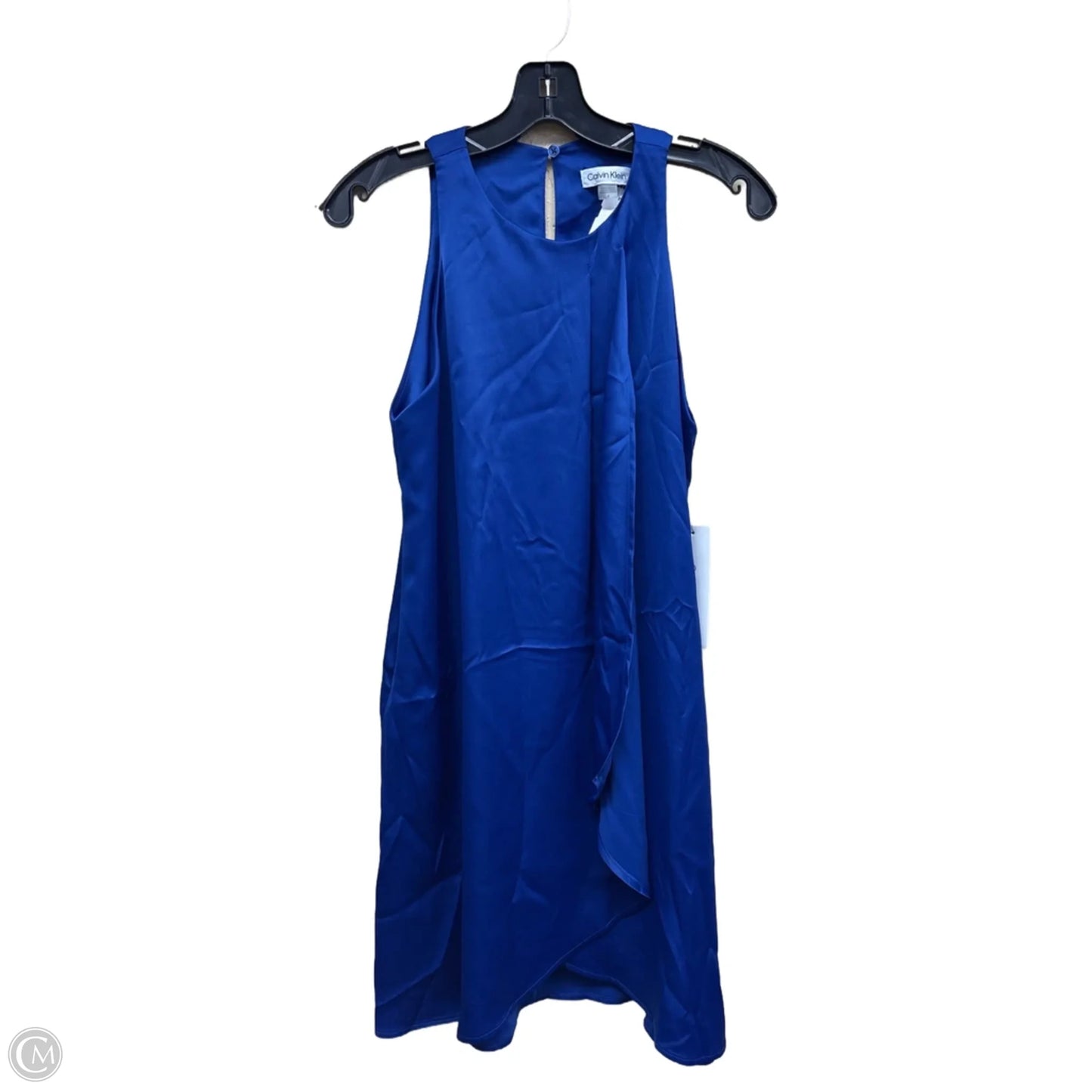 Dress Party Midi By Calvin Klein In Blue, Size: 4