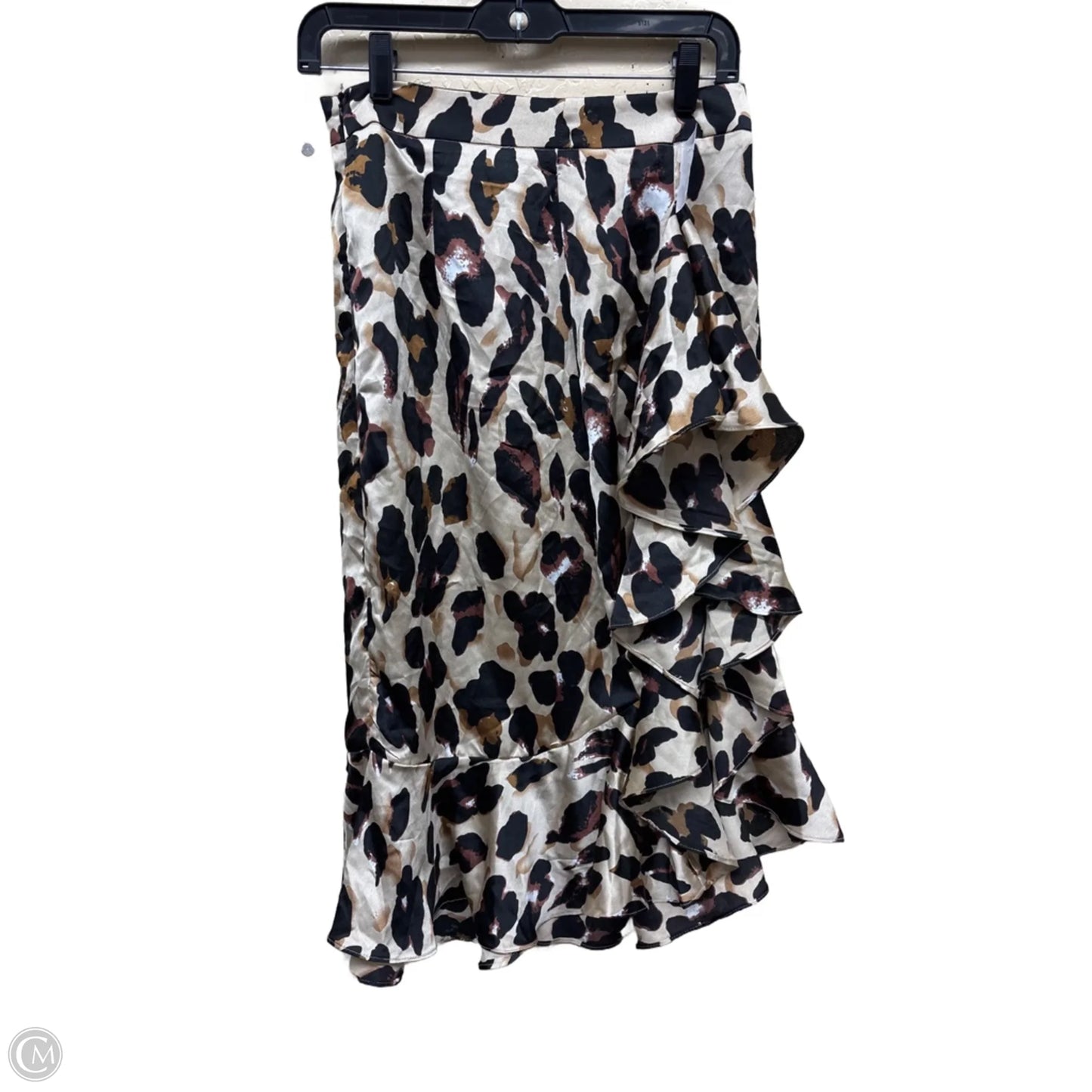 Skirt Midi By Clothes Mentor In Animal Print, Size: S