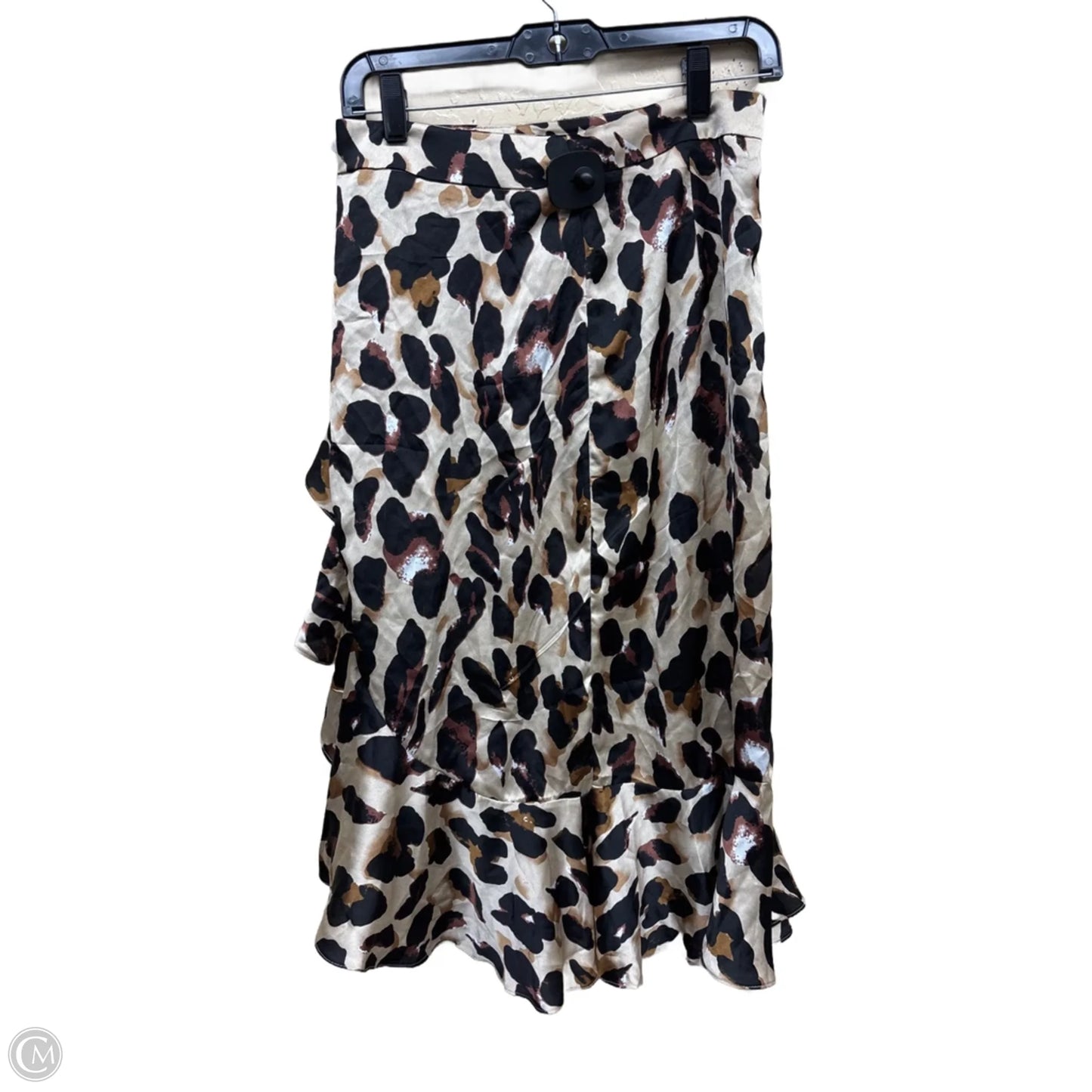 Skirt Midi By Clothes Mentor In Animal Print, Size: S