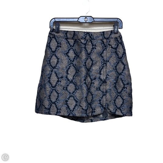 Skirt Mini & Short By Express In Animal Print, Size: 4