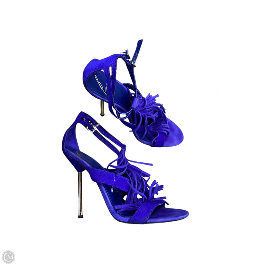 Shoes Heels Stiletto By Clothes Mentor In Blue, Size: 10