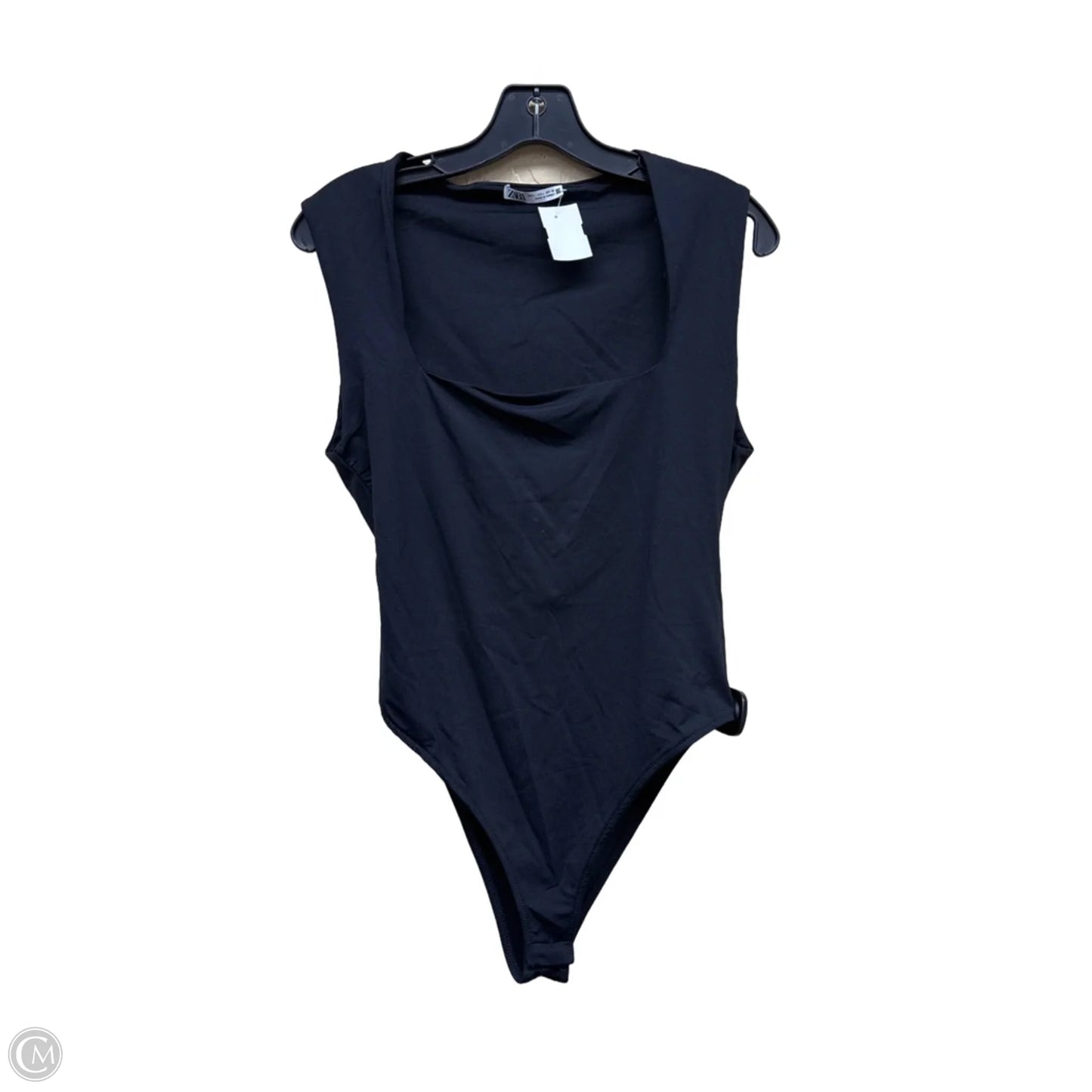 Bodysuit By Zara In Black, Size: L