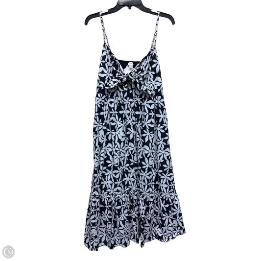 Dress Casual Midi By J. Crew In Floral Print, Size: 10