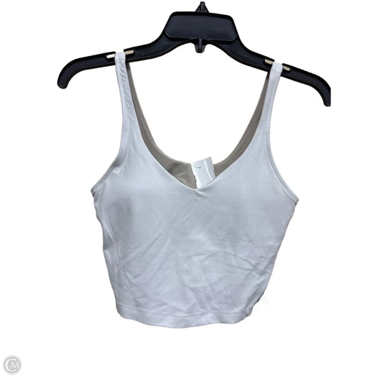 Athletic Bra By Lululemon In White, Size: 6
