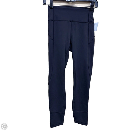 Athletic Leggings By Lululemon In Black, Size: 4