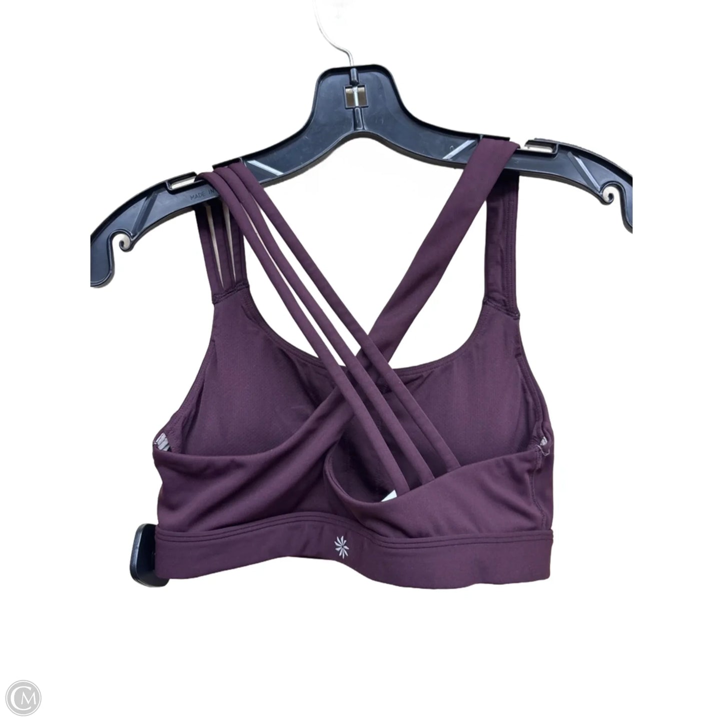 Athletic Bra By Athleta In Maroon, Size: S