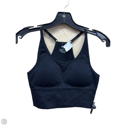 Athletic Bra By Clothes Mentor In Black, Size: M