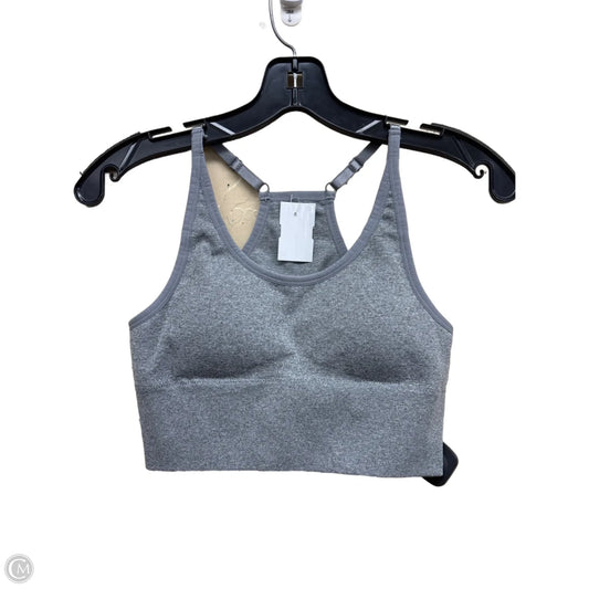 Athletic Bra By Clothes Mentor In Grey, Size: M