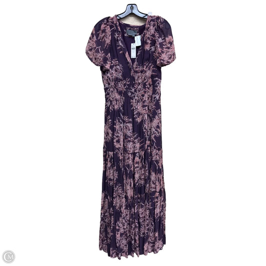 Dress Casual Maxi By Anthropologie In Purple, Size: S