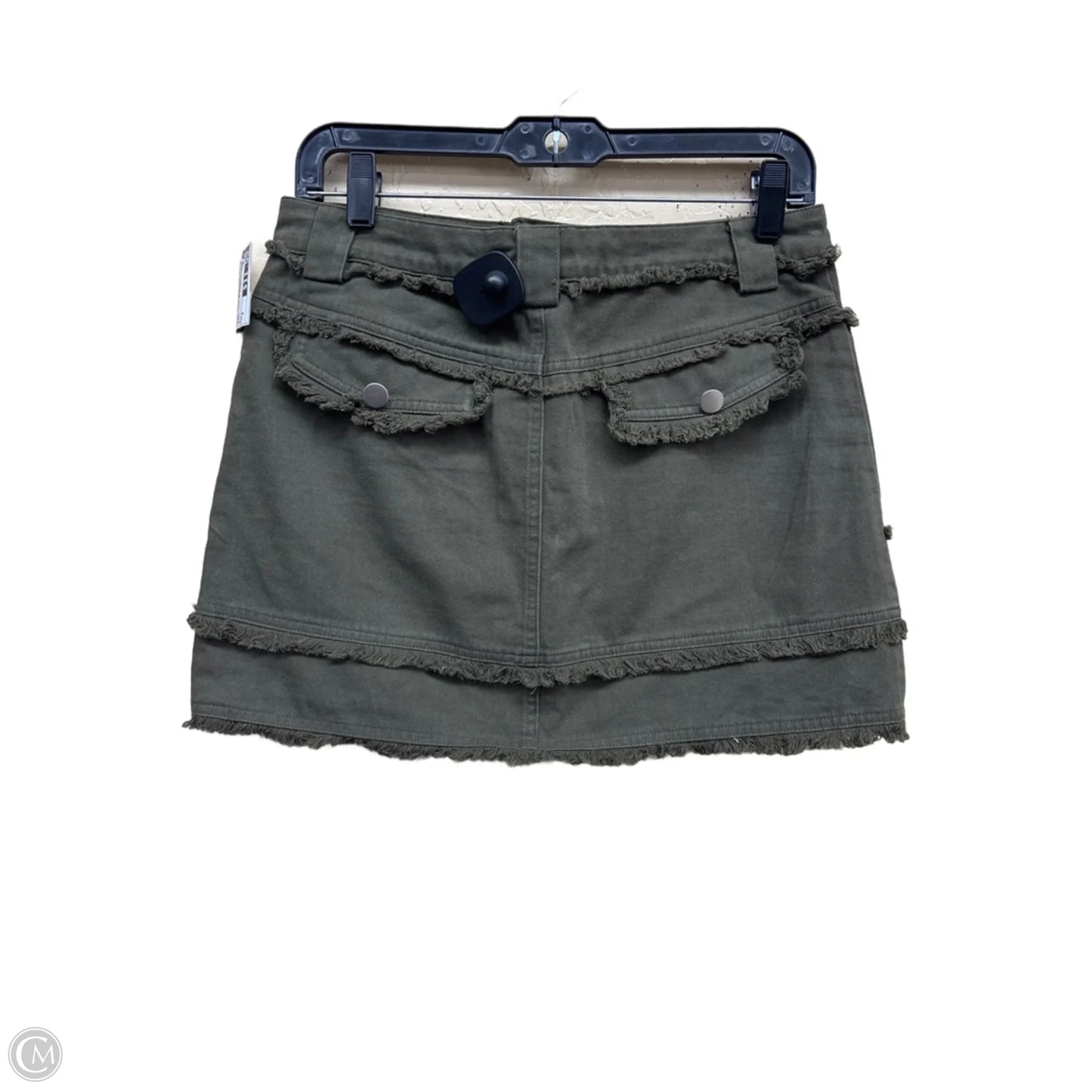 Skirt Mini & Short By Le Lis In Green, Size: S