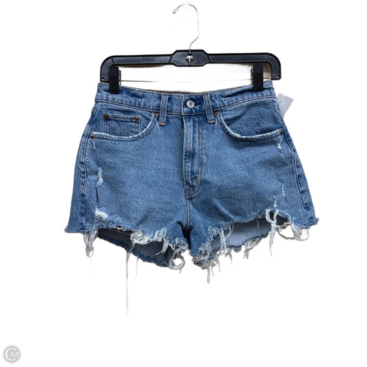 Shorts By Abercrombie And Fitch In Blue Denim, Size: 2