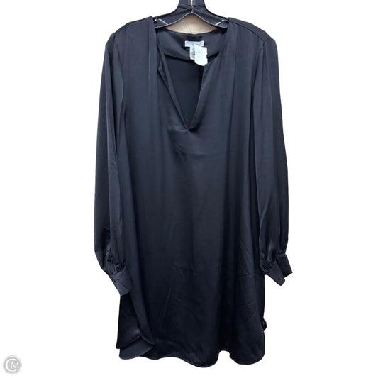 Dress Casual Midi By H&m In Black, Size: M
