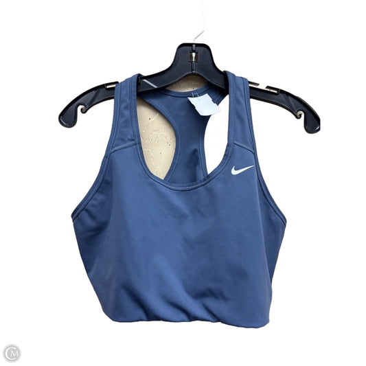 Athletic Bra By Nike In Blue, Size: Xxl