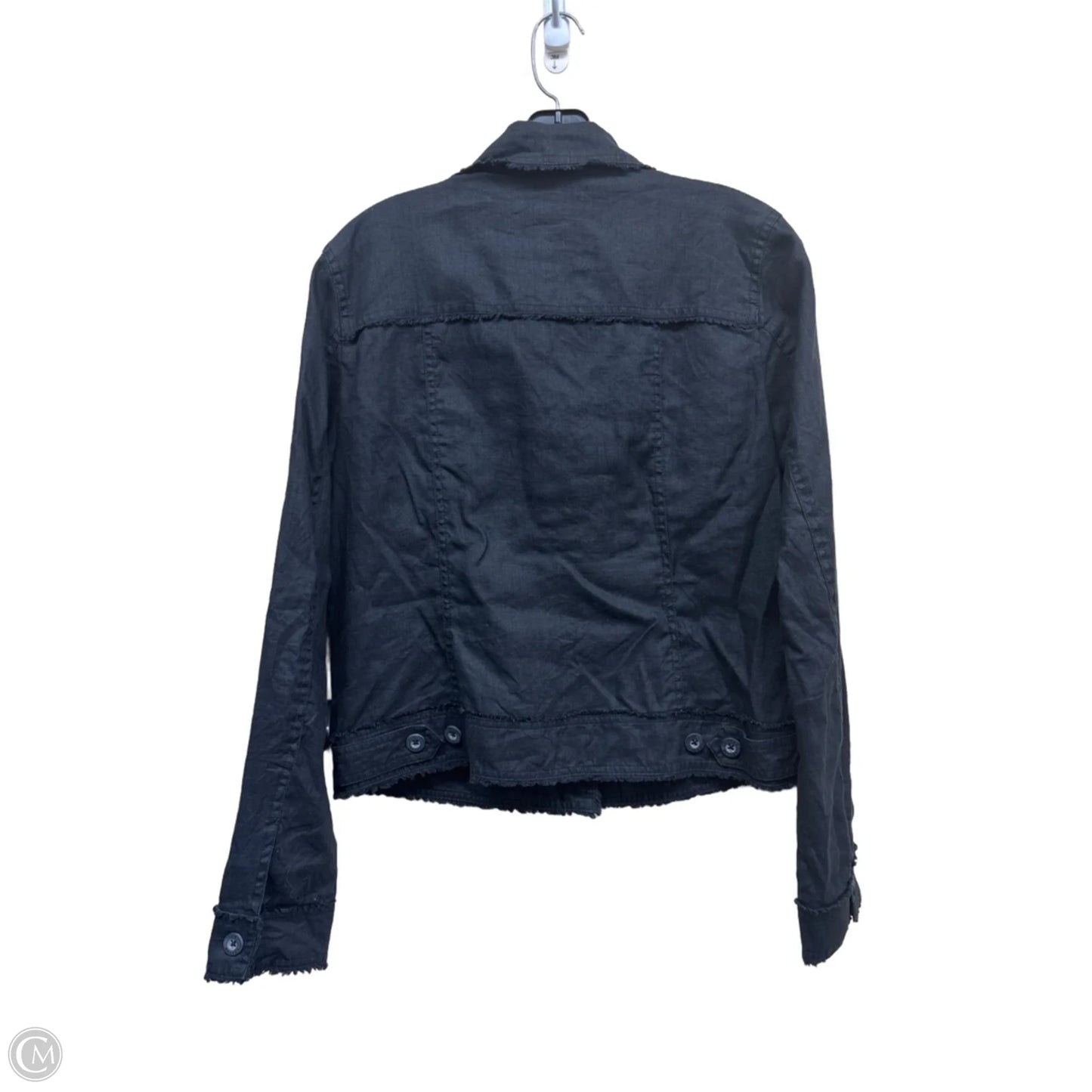 Jacket Shirt By Tommy Bahama In Black, Size: M