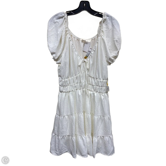 Dress Casual Midi By Liberty Love In White, Size: Xl