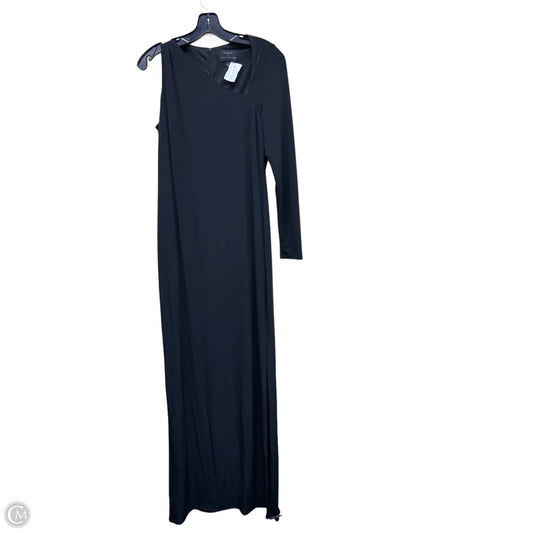 Dress Casual Maxi By Ann Taylor In Black, Size: 8