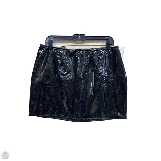 Skirt Mini & Short By Fashion Nova In Black, Size: Xl