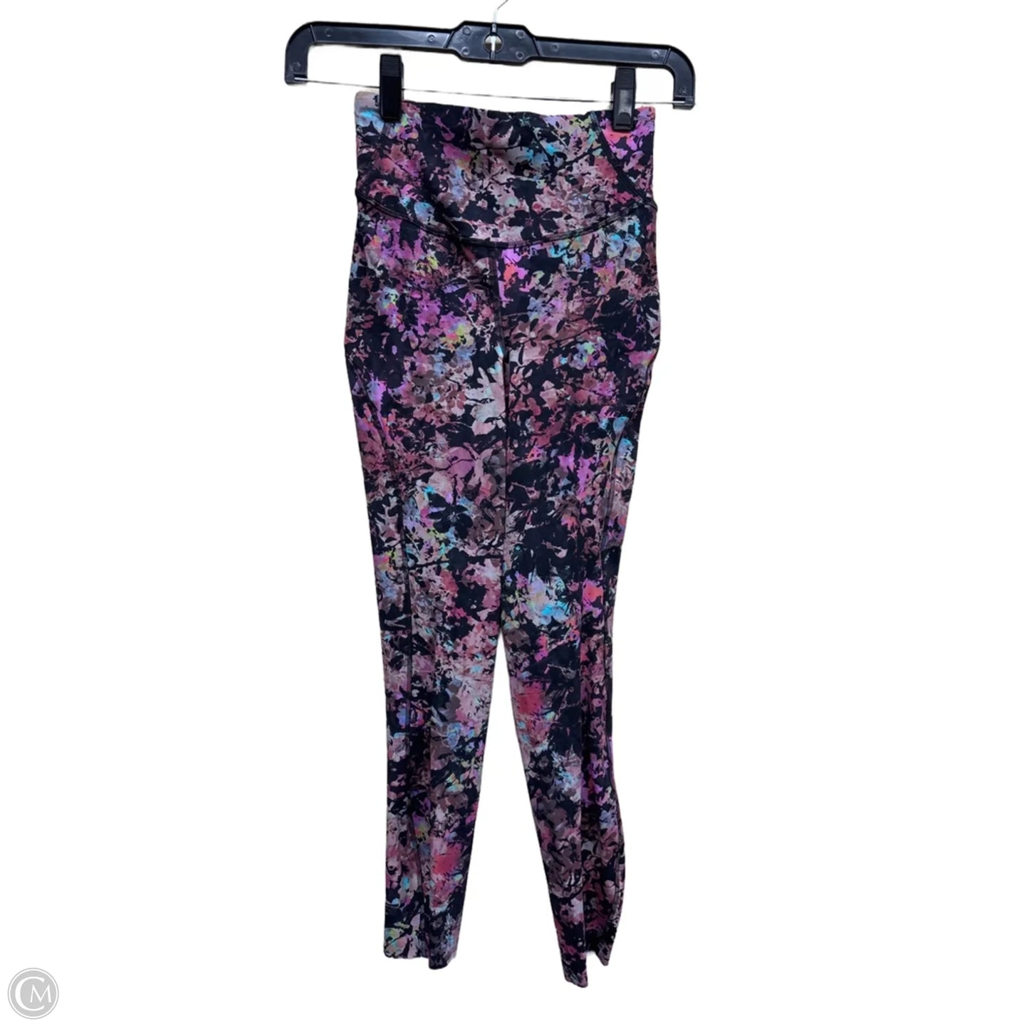 Athletic Leggings By Lululemon In Multi-colored, Size: 2