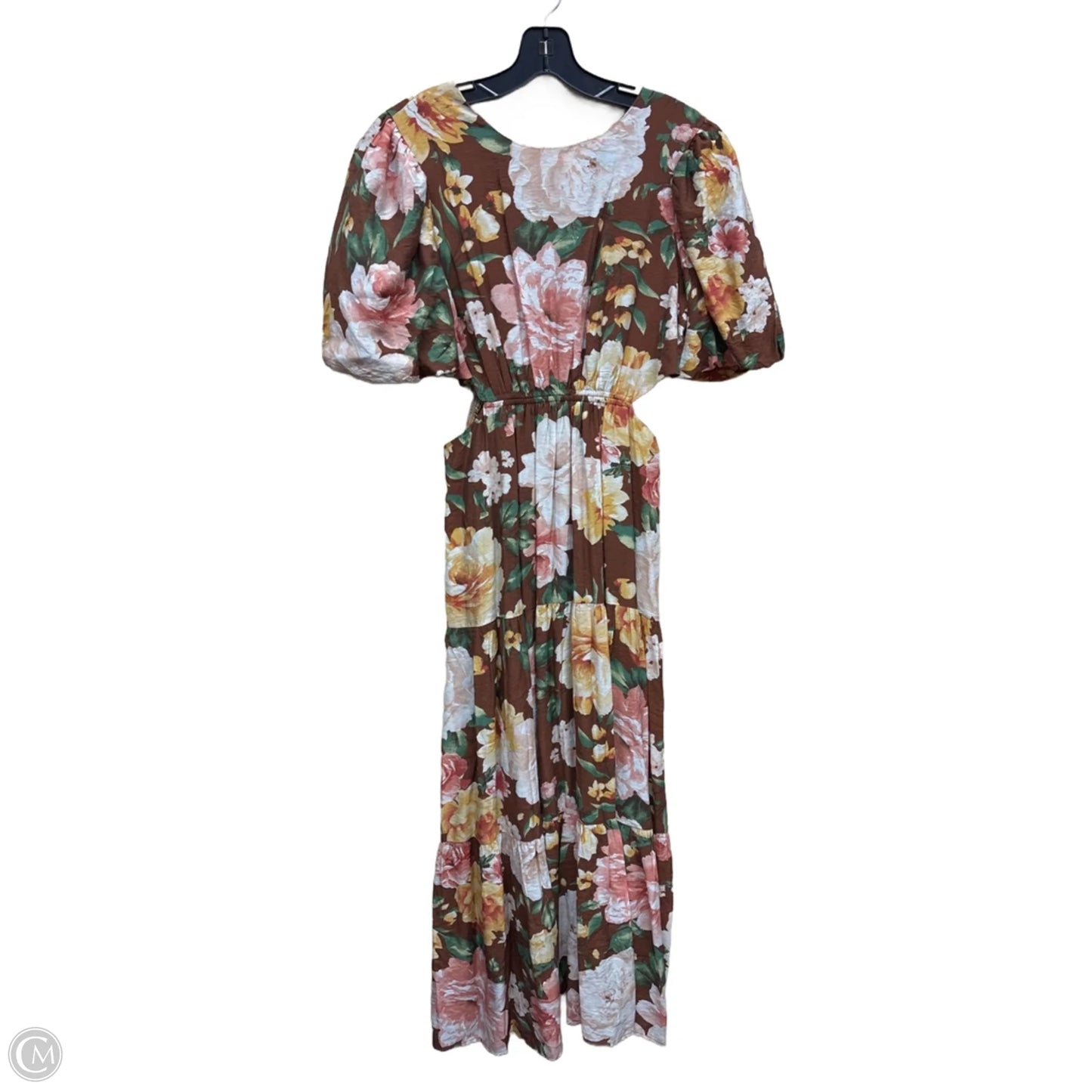 Dress Casual Maxi By Clothes Mentor In Floral Print, Size: M