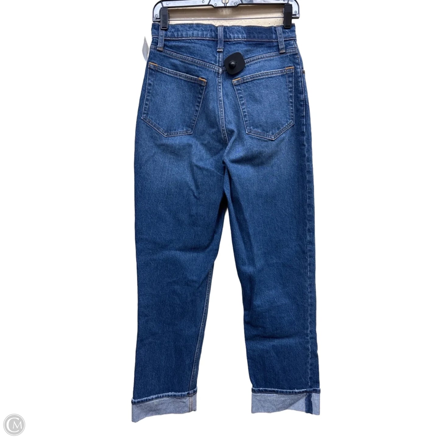 Jeans Straight By Abercrombie And Fitch In Blue Denim, Size: 4l