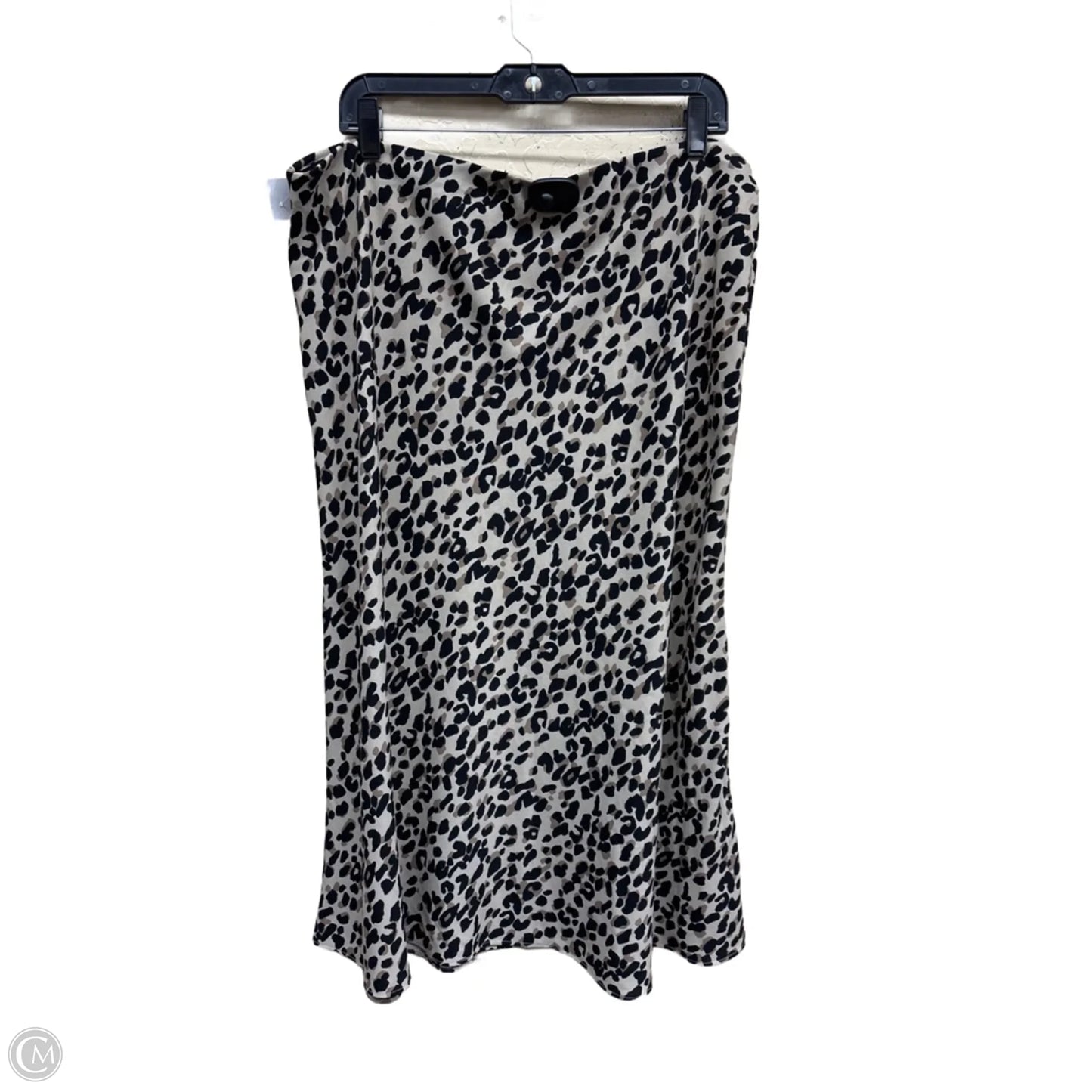 Skirt Maxi By Halogen In Animal Print, Size: Xxl