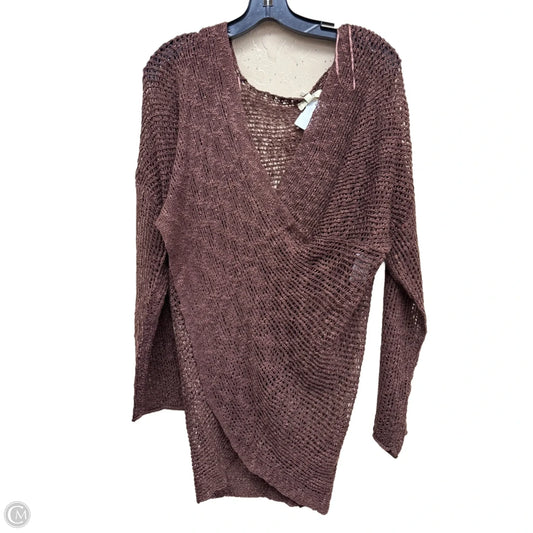 Sweater By Kori America In Brown, Size: M