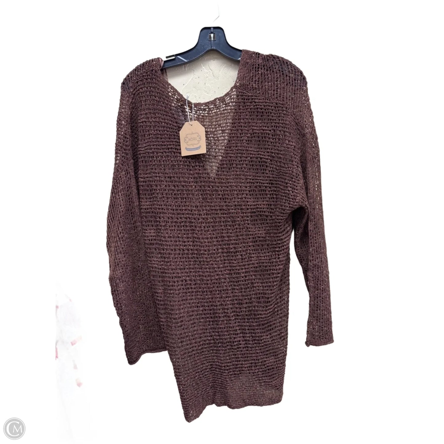Sweater By Kori America In Brown, Size: M