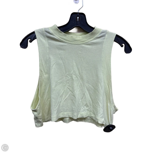 Athletic Tank Top By Lululemon In Yellow, Size: S