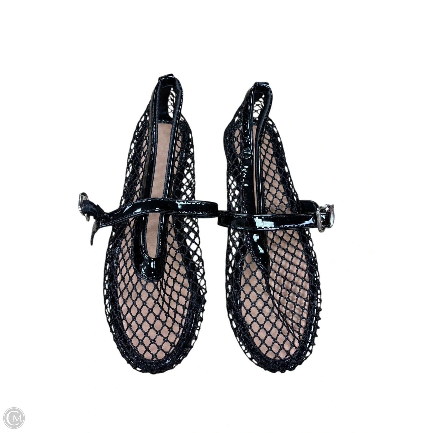 Shoes Flats By Clothes Mentor In Black, Size: 8