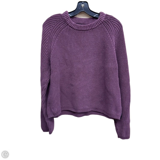 Sweater By Clothes Mentor In Purple, Size: Xl