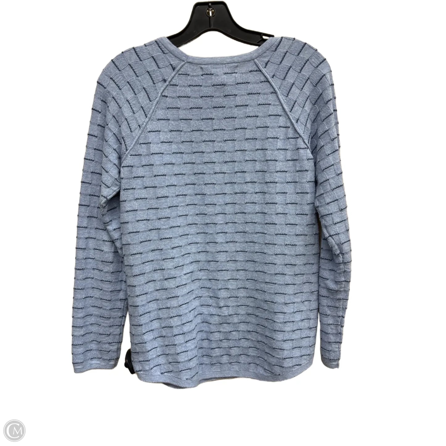 Top Long Sleeve By Karen Scott In Blue, Size: Xs