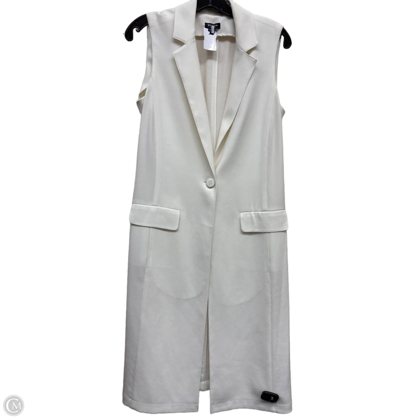 Cardigan By Worth Ny In Cream, Size: M