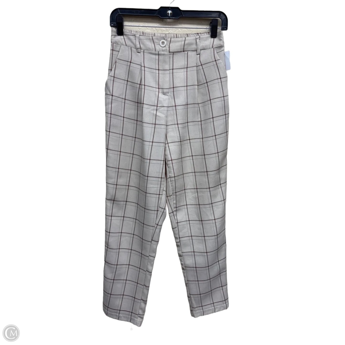 Pants Dress By Grace Karin In Plaid Pattern, Size: S