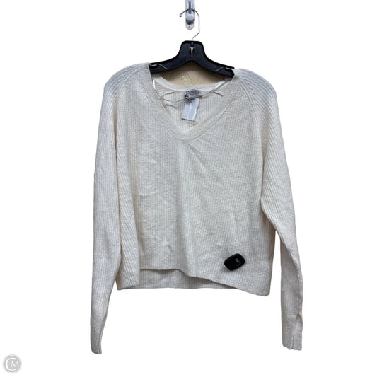 Top Long Sleeve By Athleta In Cream, Size: S