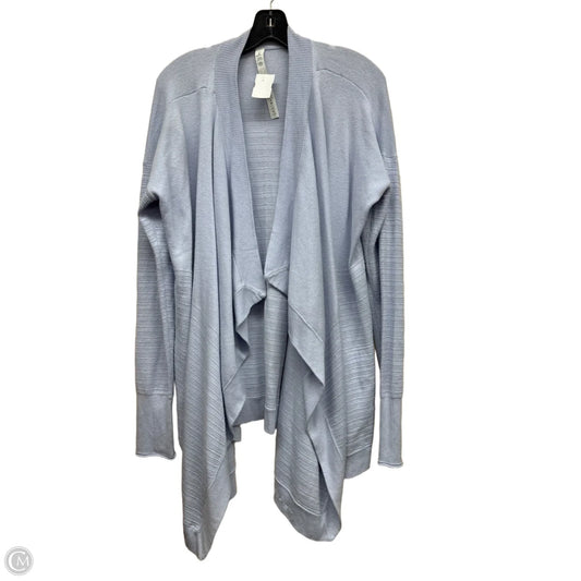 Sweater Cardigan By Lululemon In Purple, Size: 10