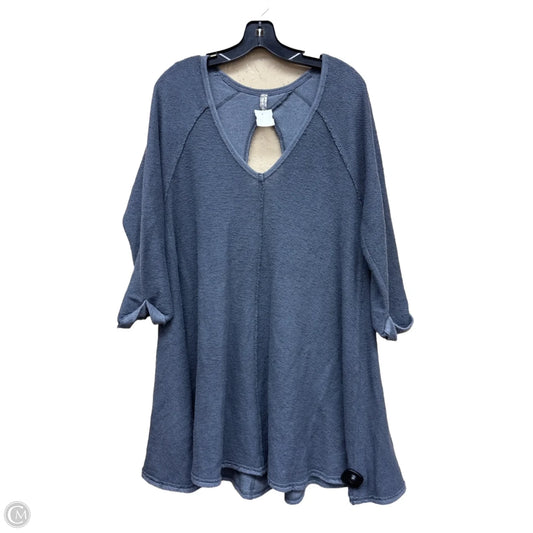 Dress Casual Midi By Free People In Grey, Size: M