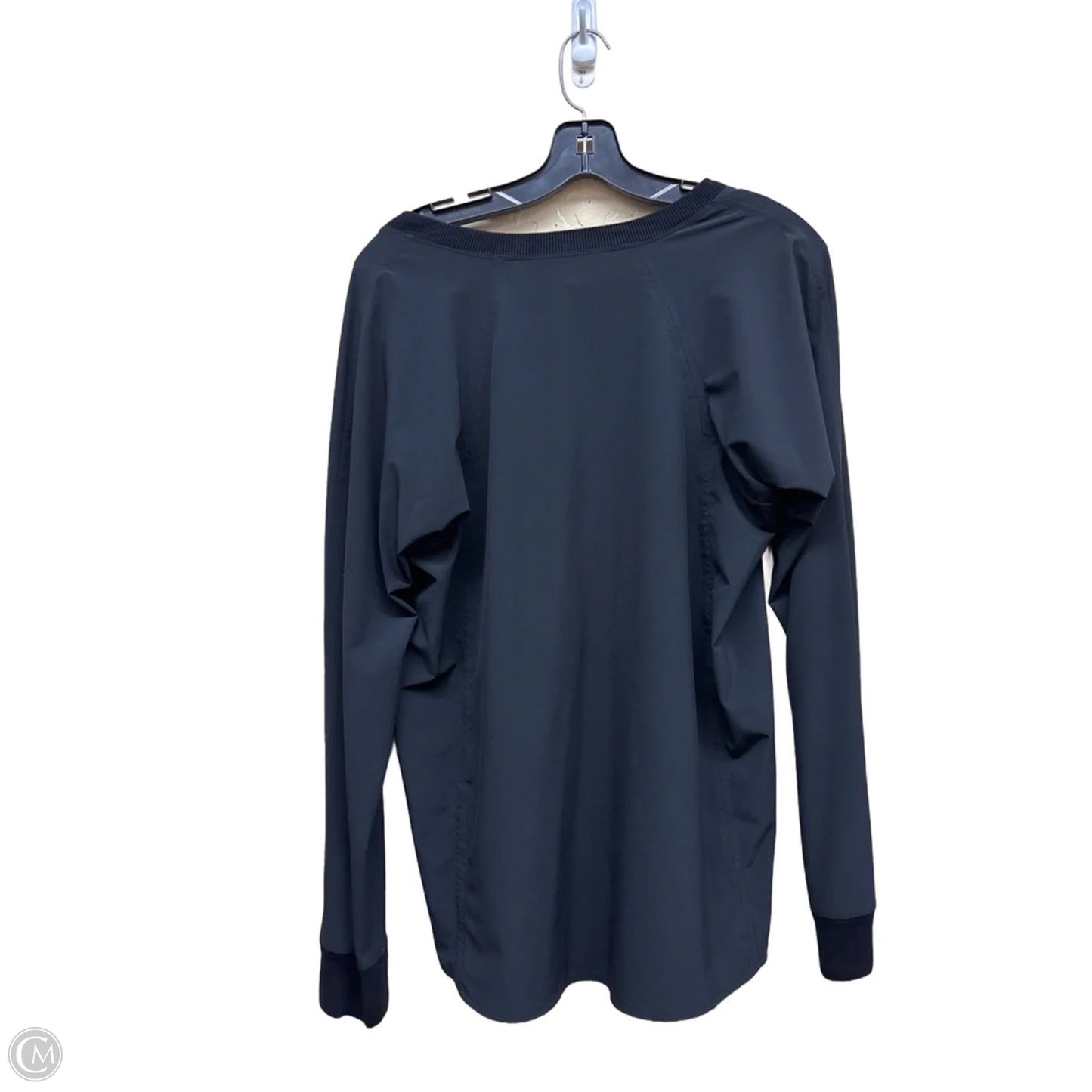 Top Long Sleeve By Athleta In Black, Size: S