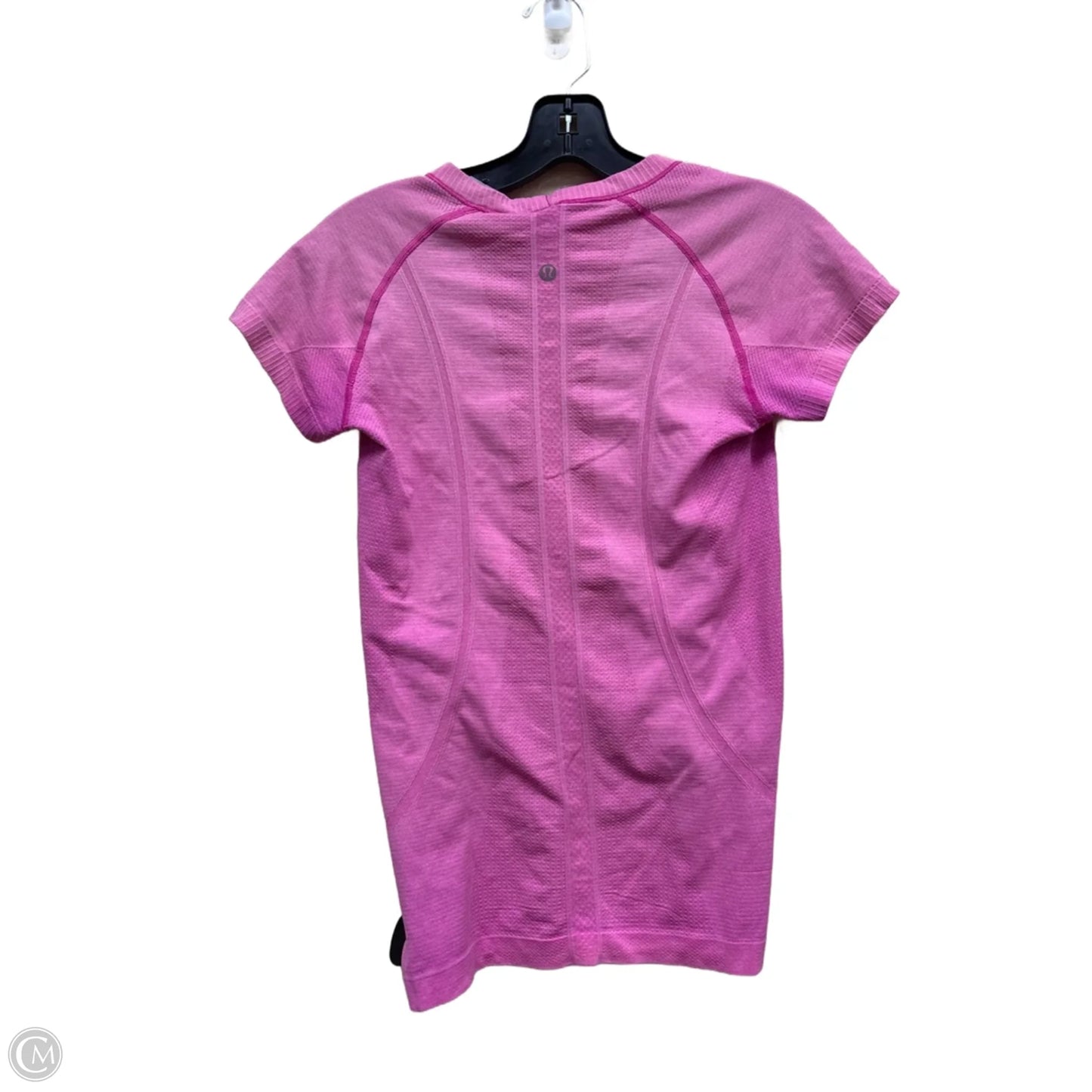 Top Short Sleeve By Lululemon In Pink, Size: 6