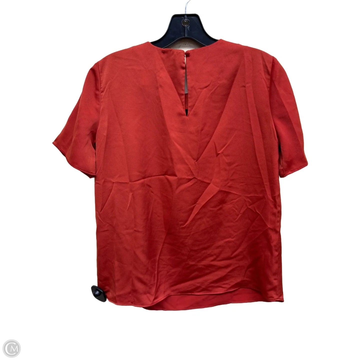 Top Short Sleeve By Banana Republic In Orange, Size: Xs