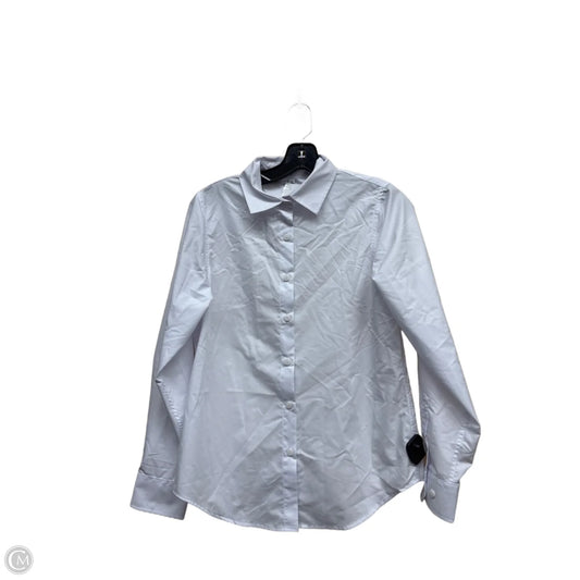 Top Long Sleeve By Clothes Mentor In White, Size: Xs