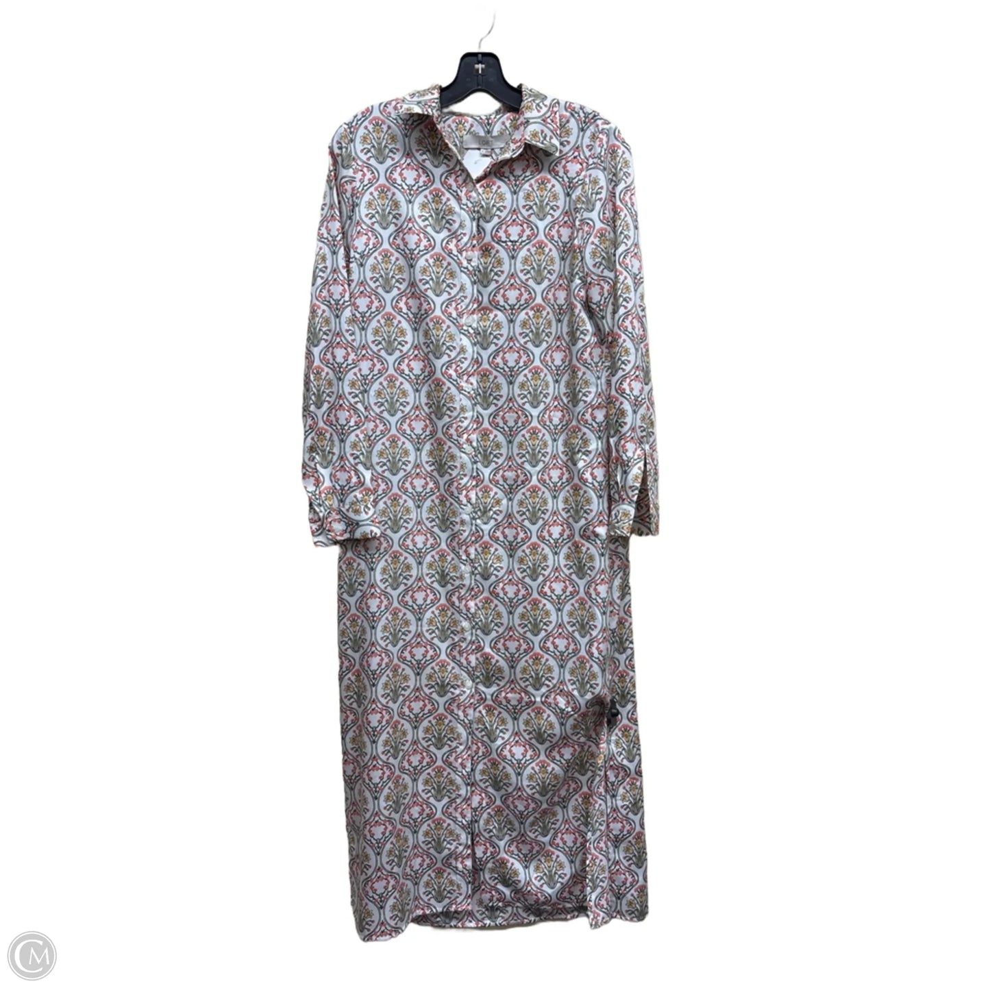 Dress Casual Maxi By Loft In Floral Print, Size: 0
