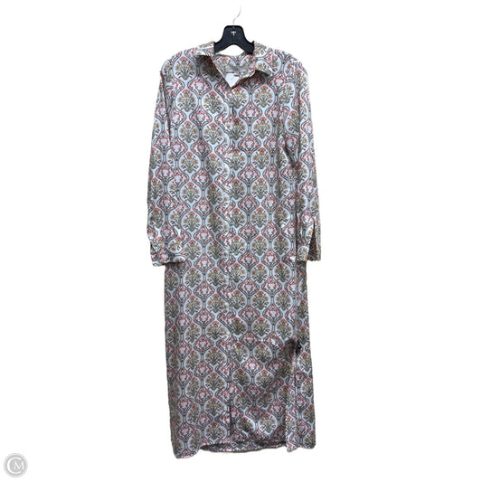 Dress Casual Maxi By Loft In Floral Print, Size: 0