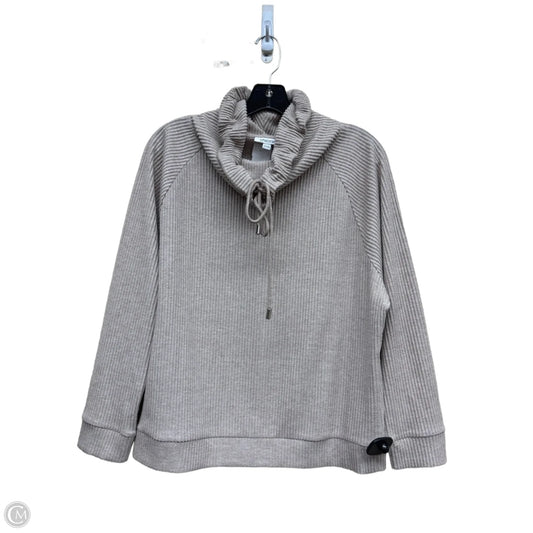 Sweater By Chicos In Tan, Size: M