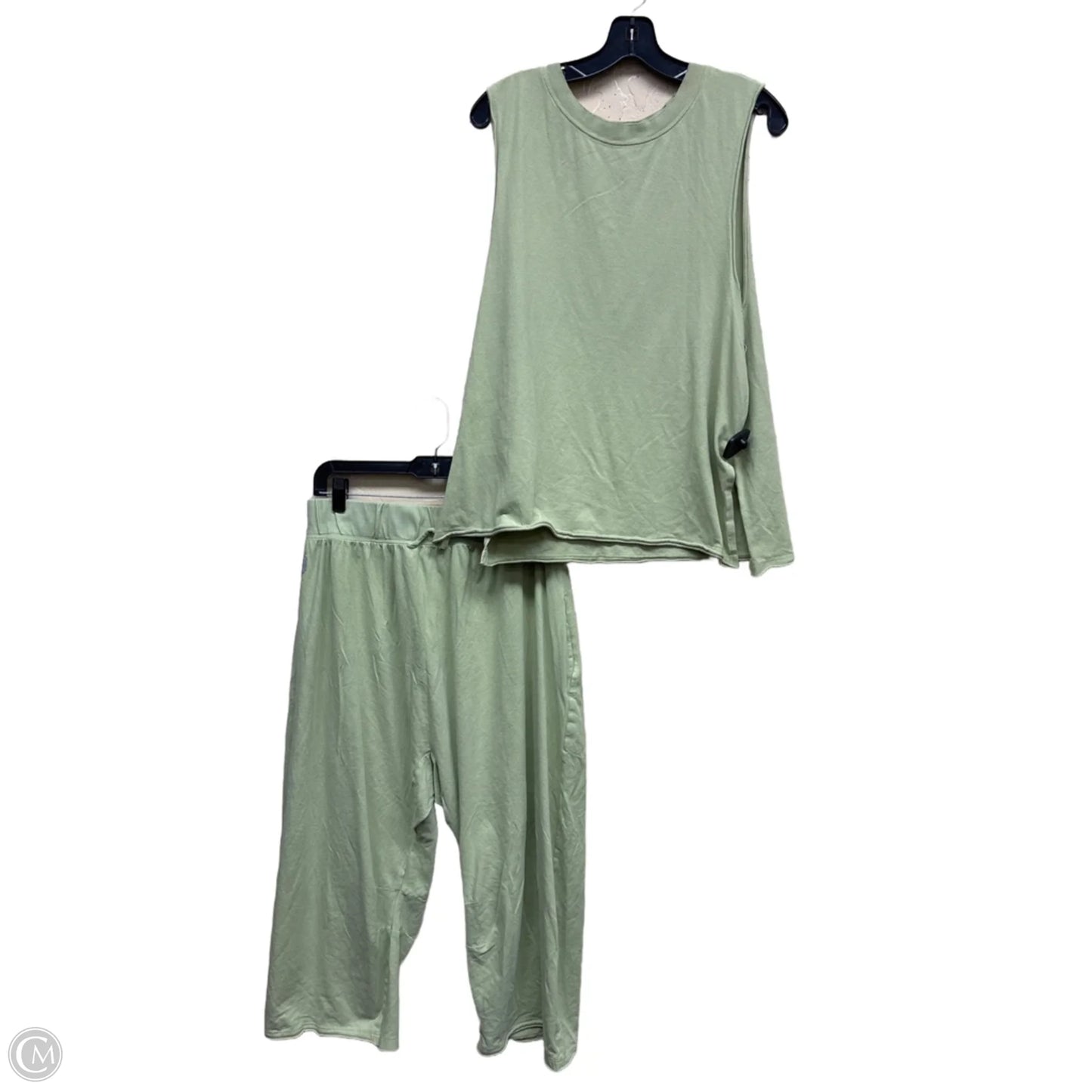 Pants Set 2pc By Free People In Green, Size: L