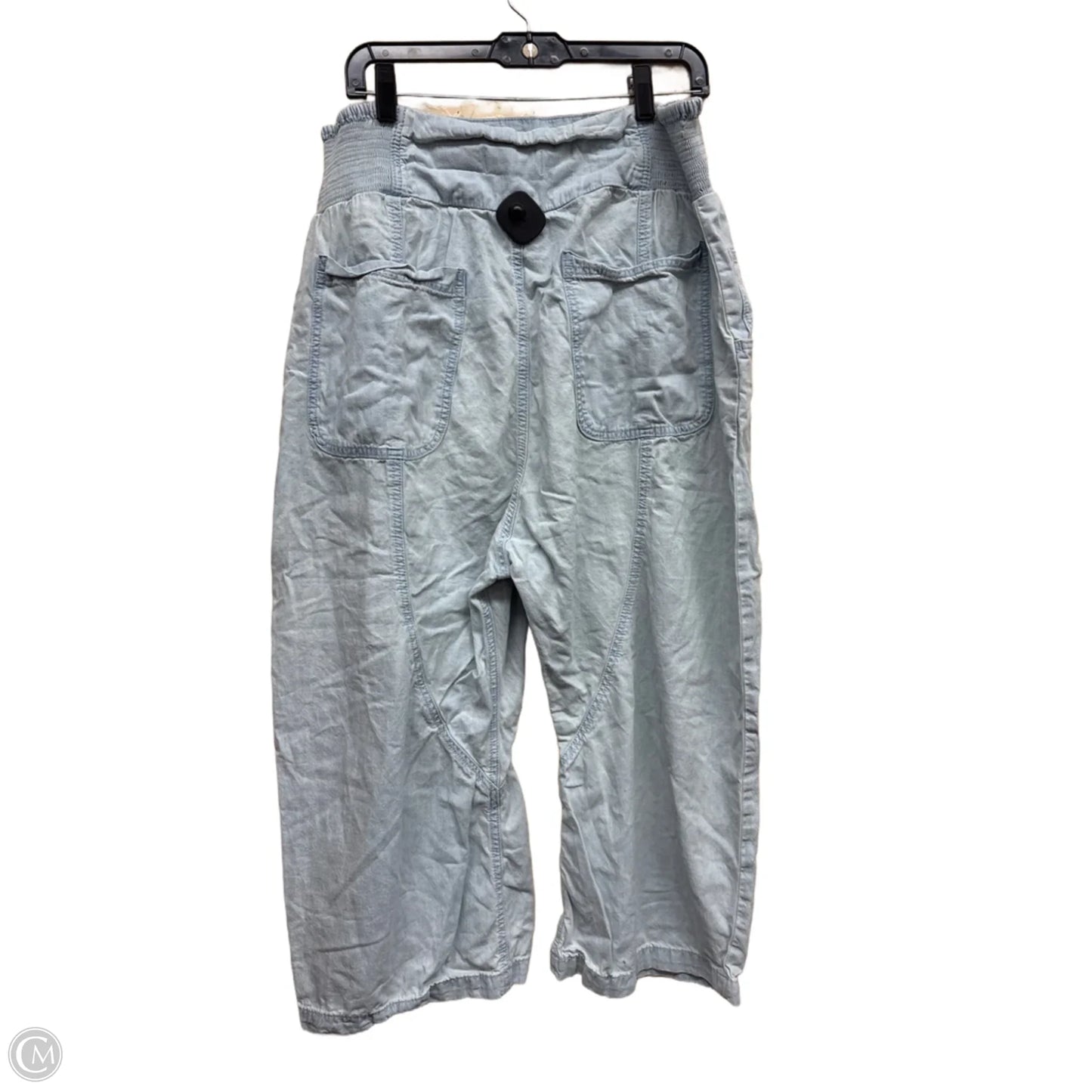 Jeans Wide Leg By We The Free In Blue Denim, Size: Xl