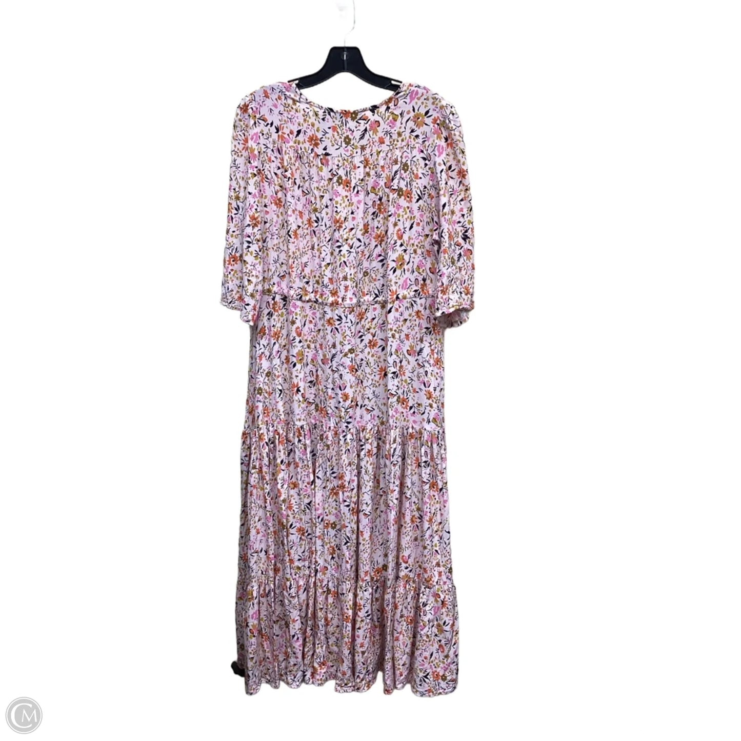 Dress Casual Maxi By Clothes Mentor In Floral Print, Size: M